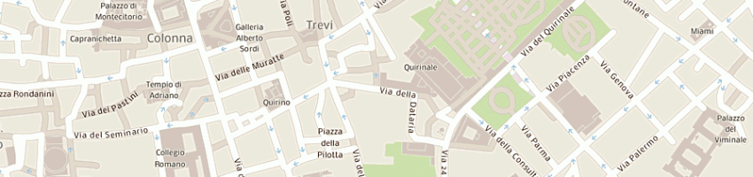 Mappa della impresa costruzioni e lavori edilizi - societa in accomandita semplice di simonpietro salini e c a ROMA