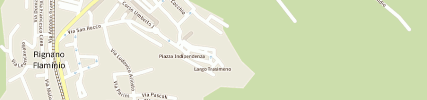 Mappa della impresa parrocchia ss vincenzo e anastasio a RIGNANO FLAMINIO