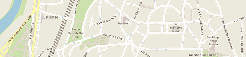 Mappa della impresa mazzini bar snc di ruberto salvatore e c a ROMA