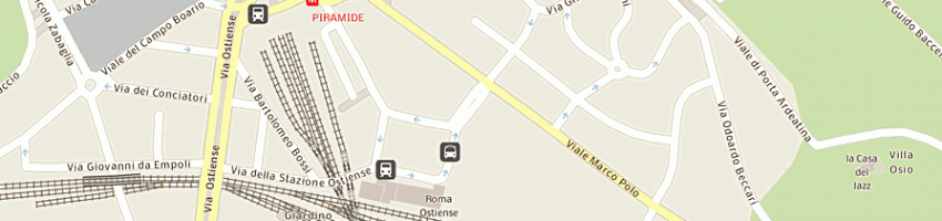 Mappa della impresa sedos a ROMA