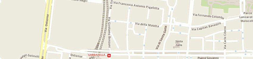 Mappa della impresa team project lazio soc coop sociale a rl a ROMA