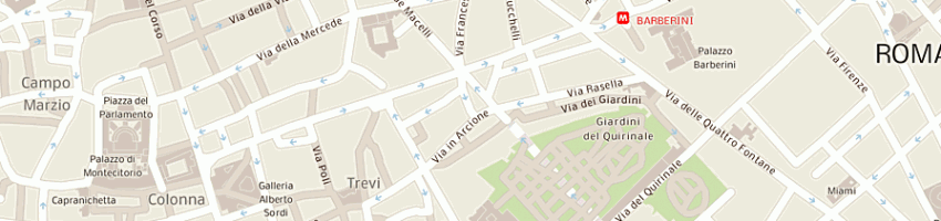 Mappa della impresa durante luigi a ROMA