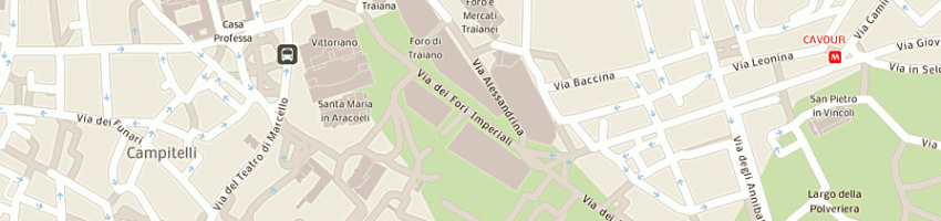 Mappa della impresa casa generalizia del terzo ordine regolare di s francesco a ROMA