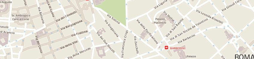 Mappa della impresa ditta harper di gustavo de luca a ROMA