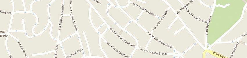 Mappa della impresa mestieri (srl) a ROMA