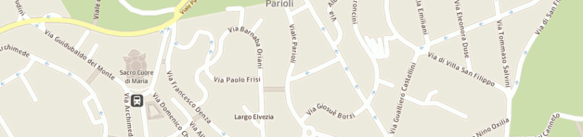 Mappa della impresa pantanella bianca maria a ROMA