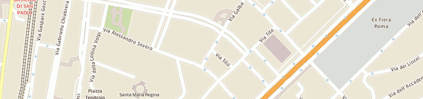 Mappa della impresa gentili marcella a ROMA
