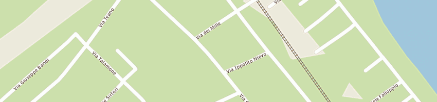 Mappa della impresa venerucci luigi a RIMINI