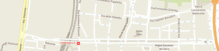 Mappa della impresa s e b consult di biscotti massimiliano e santinelli bruno snc a ROMA