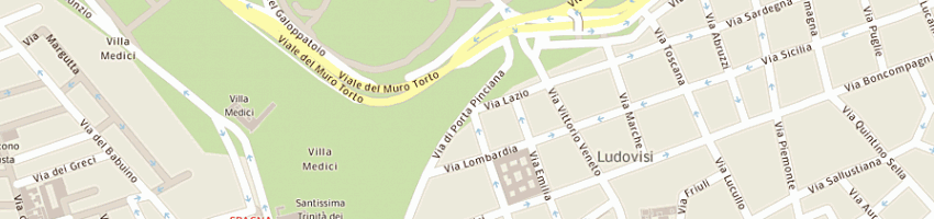 Mappa della impresa essepierre srl a ROMA