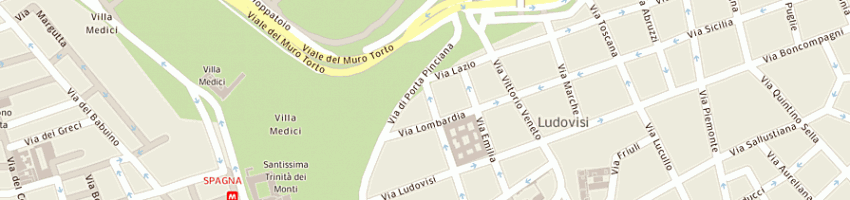 Mappa della impresa pontificio collegio maronita a ROMA