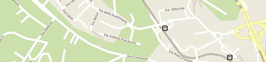 Mappa della impresa urbinati tisa a ROMA