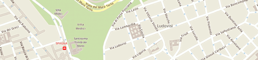 Mappa della impresa finstudio srl a ROMA