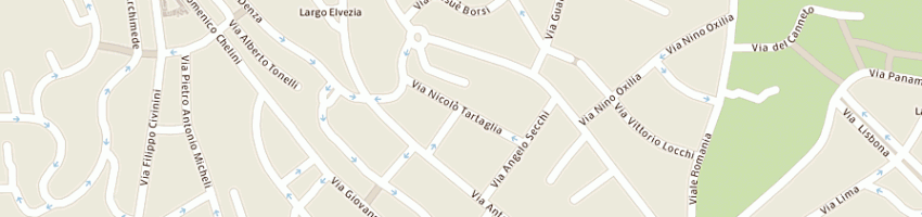 Mappa della impresa gefi fiduciaria romana spa a ROMA