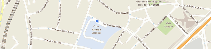 Mappa della impresa kemihospital spa a ROMA