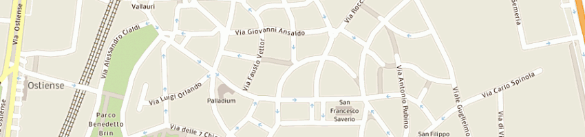 Mappa della impresa fortini andrea a ROMA