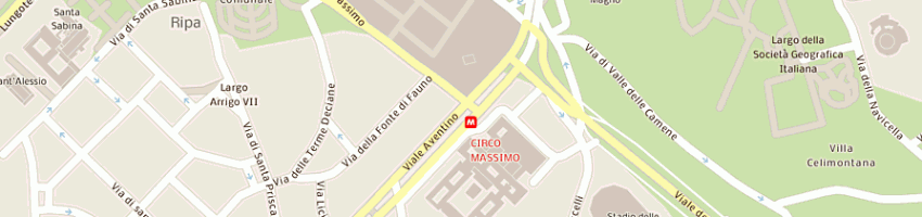 Mappa della impresa samira srl a ROMA