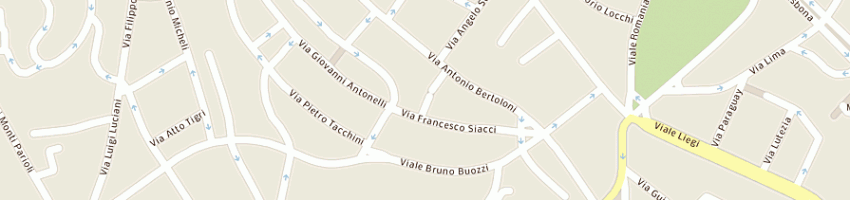 Mappa della impresa servo ines a ROMA
