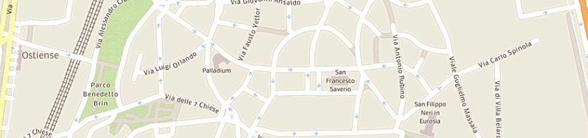 Mappa della impresa bar la sosta sas di izzo stefano e ci a ROMA