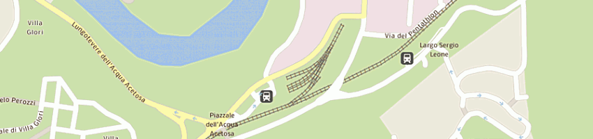 Mappa della impresa centrauto parioli sas a ROMA
