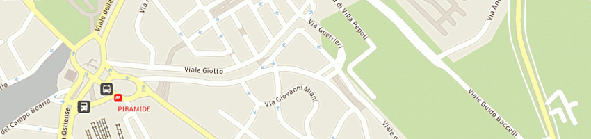 Mappa della impresa rp srl a ROMA