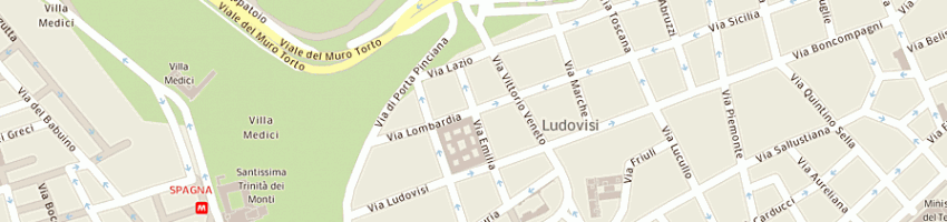 Mappa della impresa eredi bucciarelli ersilia snc di tozzi giampaolo e c a ROMA