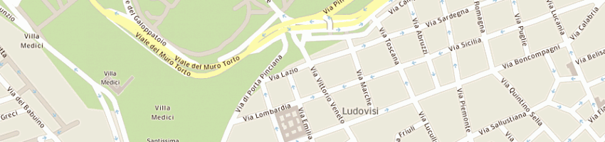 Mappa della impresa la scala e associati studio legale a ROMA