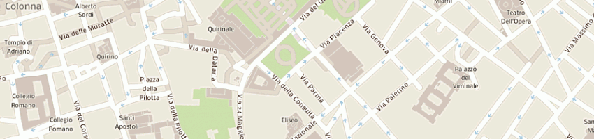 Mappa della impresa ministeri tesoro a ROMA