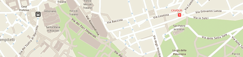 Mappa della impresa d'ardia giangiacomo a ROMA