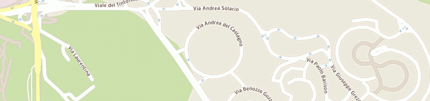 Mappa della impresa iset informatica a ROMA