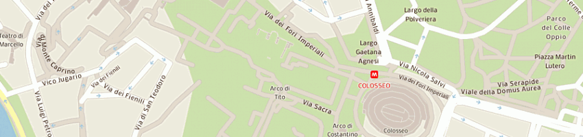 Mappa della impresa padri benedettini olivetani a ROMA