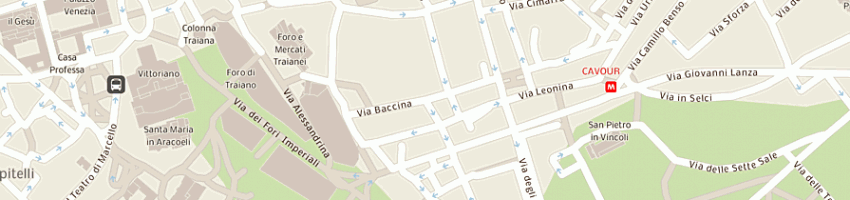 Mappa della impresa savini ettore a ROMA
