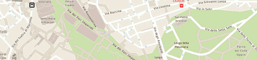 Mappa della impresa la porta del colosseo srl a ROMA