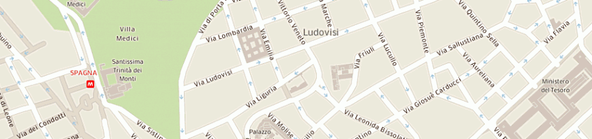 Mappa della impresa ciao srl a ROMA