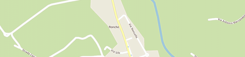 Mappa della impresa osteria antica ronche a SACILE