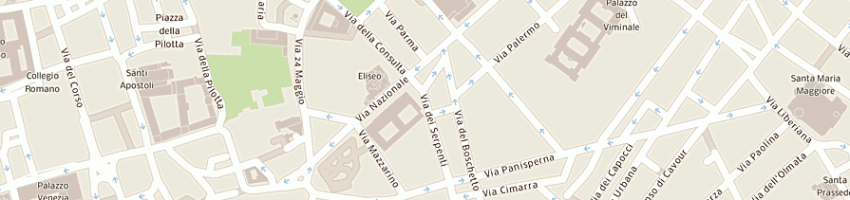 Mappa della impresa monti residence di tripoti carlo e c snc a ROMA