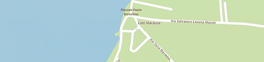 Mappa della impresa the fresh salt company srl a TRAPANI