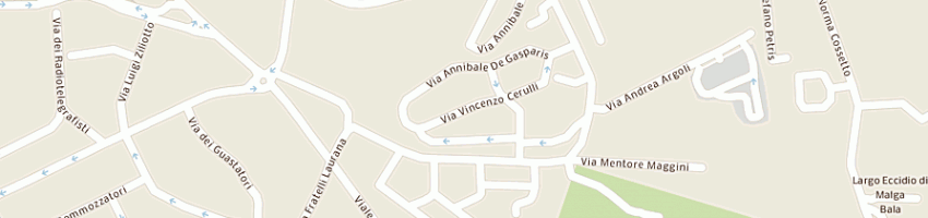Mappa della impresa le due p di presciutti ae palimodde gsnc a ROMA