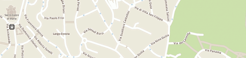 Mappa della impresa comet srl a ROMA