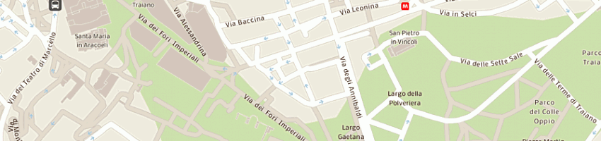 Mappa della impresa tempo e spazio sas di massimo alfani e c a ROMA