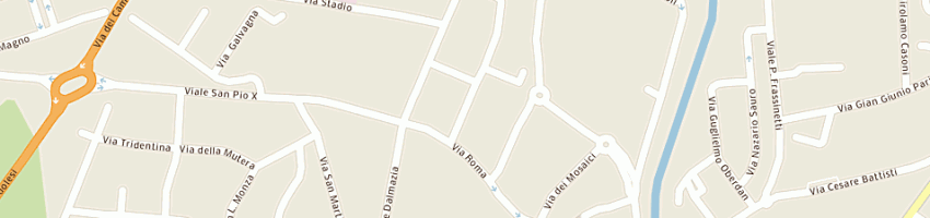 Mappa della impresa studio tecnico topografico 2a di a brotto e a boscariol a ODERZO