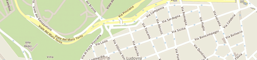 Mappa della impresa farinella giuseppe a ROMA