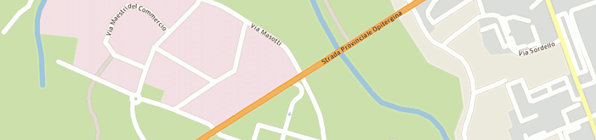 Mappa della impresa istituto tecnico statale commerciale e per geometri j sansovino a ODERZO
