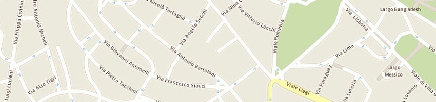 Mappa della impresa royce e brown srl a ROMA