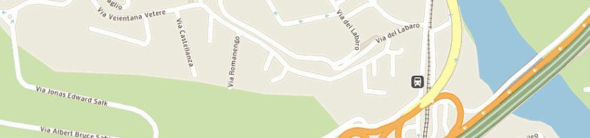 Mappa della impresa the best srl a ROMA