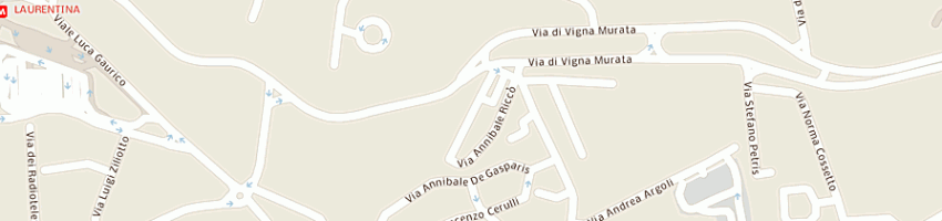 Mappa della impresa autofficina elettrauto di allegrezza carlo a ROMA