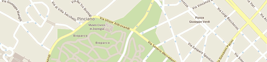 Mappa della impresa marte international rent - mare aria terra srl a ROMA