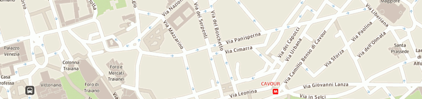 Mappa della impresa ferranti sas a ROMA
