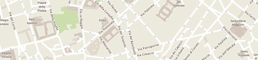 Mappa della impresa ''il covo'' ristorante a ROMA