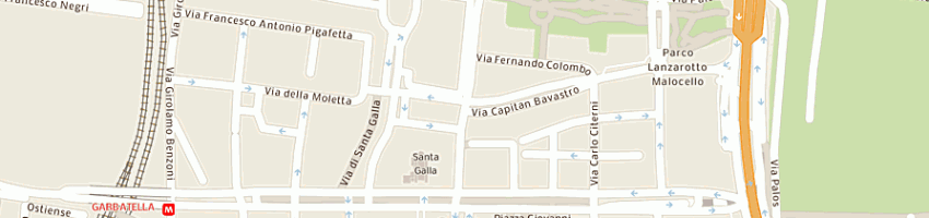Mappa della impresa mc medical di gobbi stefania a ROMA